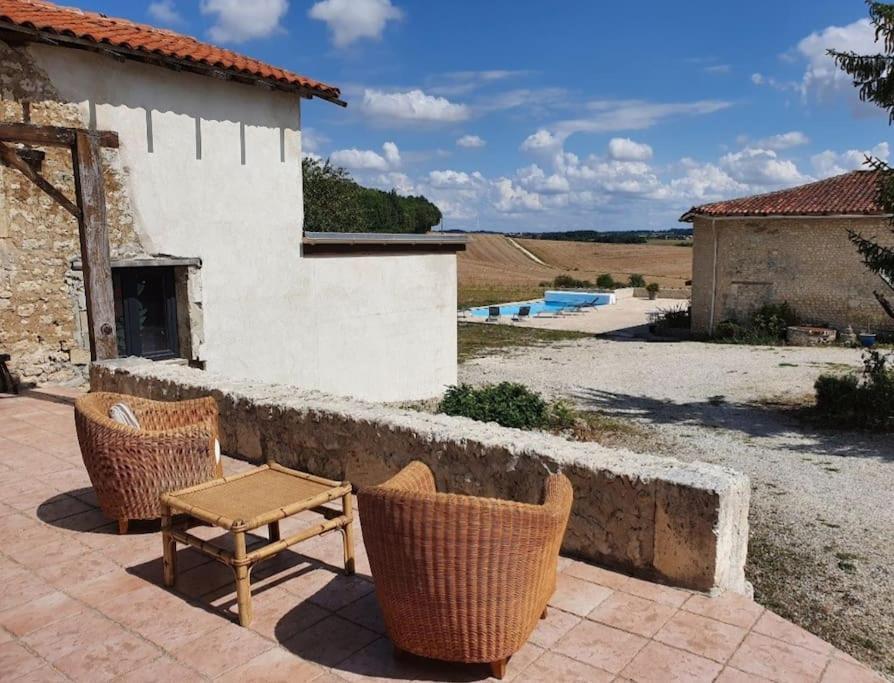 French Farmhouse Retreat With Pool & Superb Views. Blanzac  Zewnętrze zdjęcie